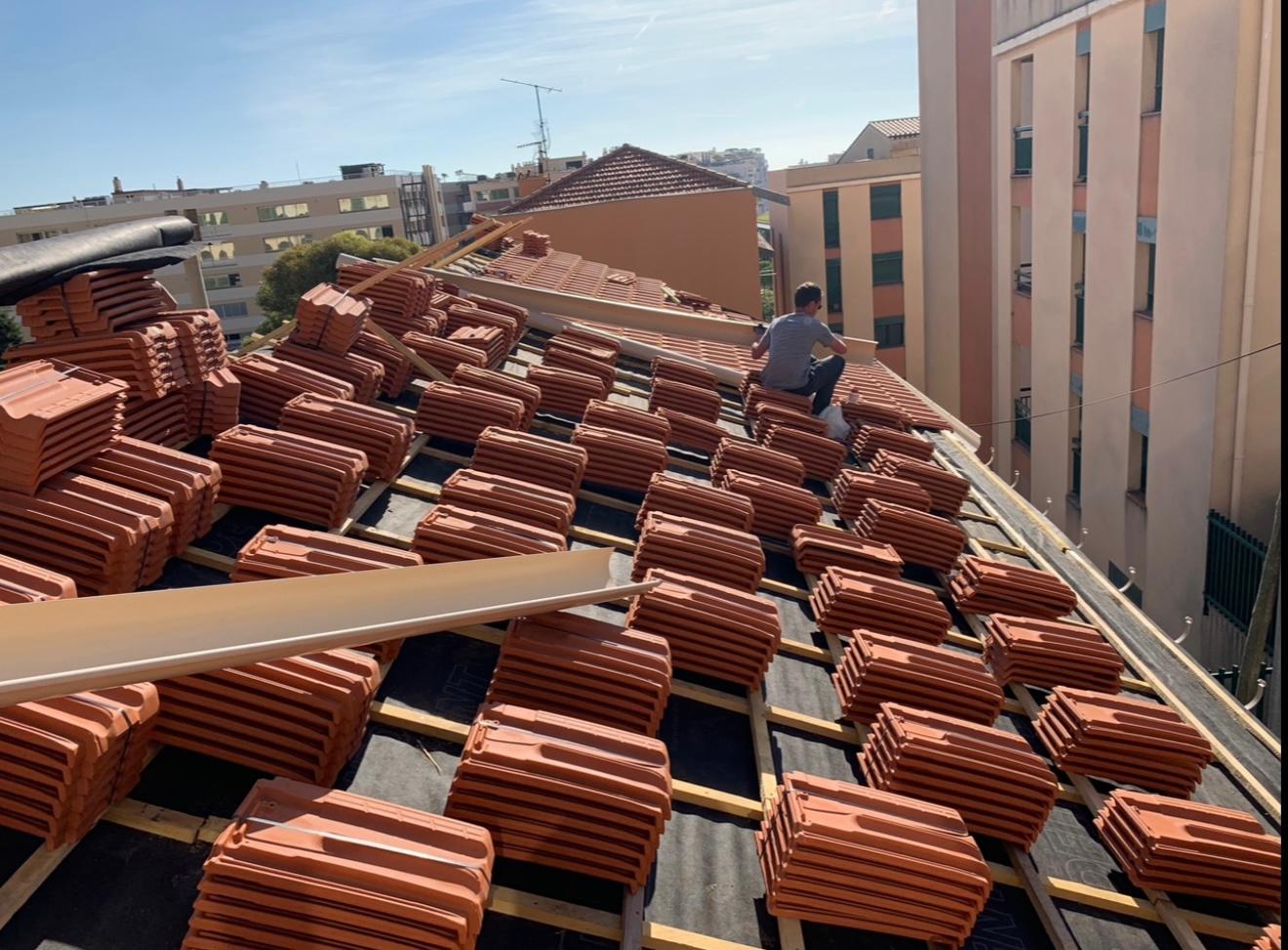 Réalisation toiture MG Toiture Antibes — chantier 3