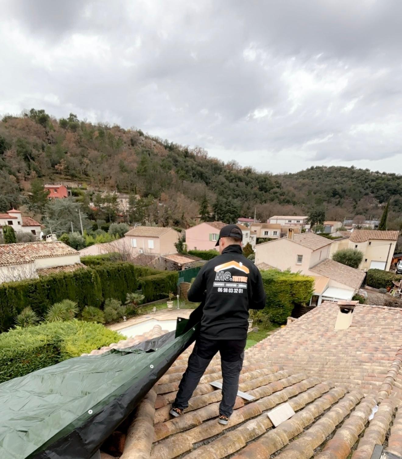 Réalisation toiture MG Toiture Antibes — chantier 8