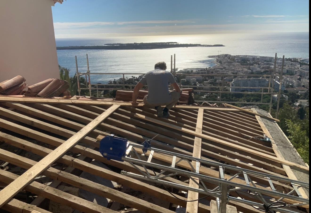 Réalisation toiture MG Toiture Antibes — chantier 10